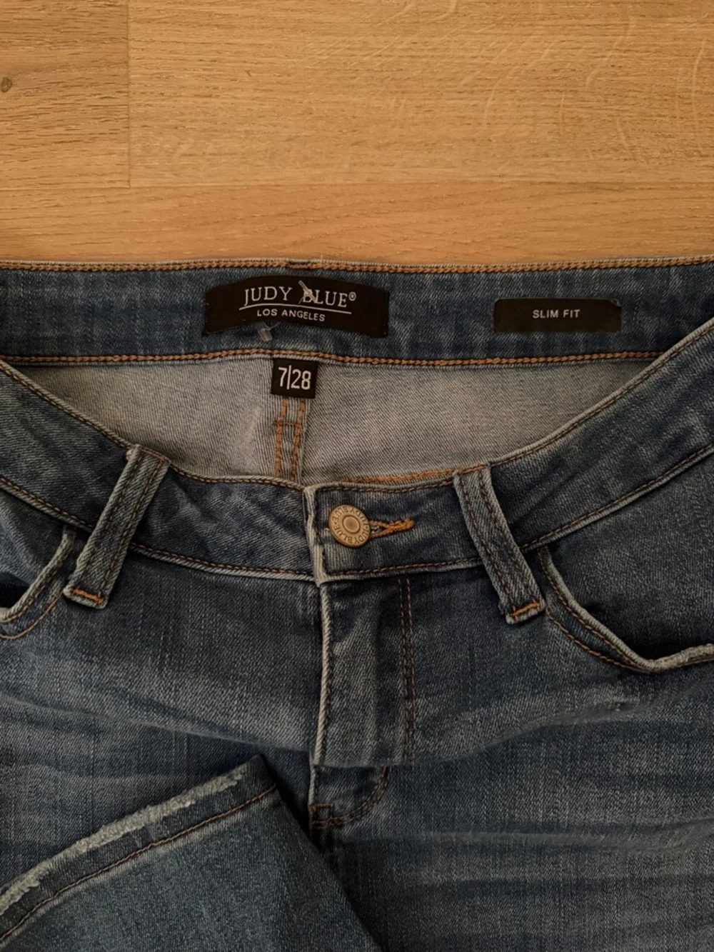 Judy Blue stretch slim fit skinny jeans size 7 28 - Picture 2 of 3